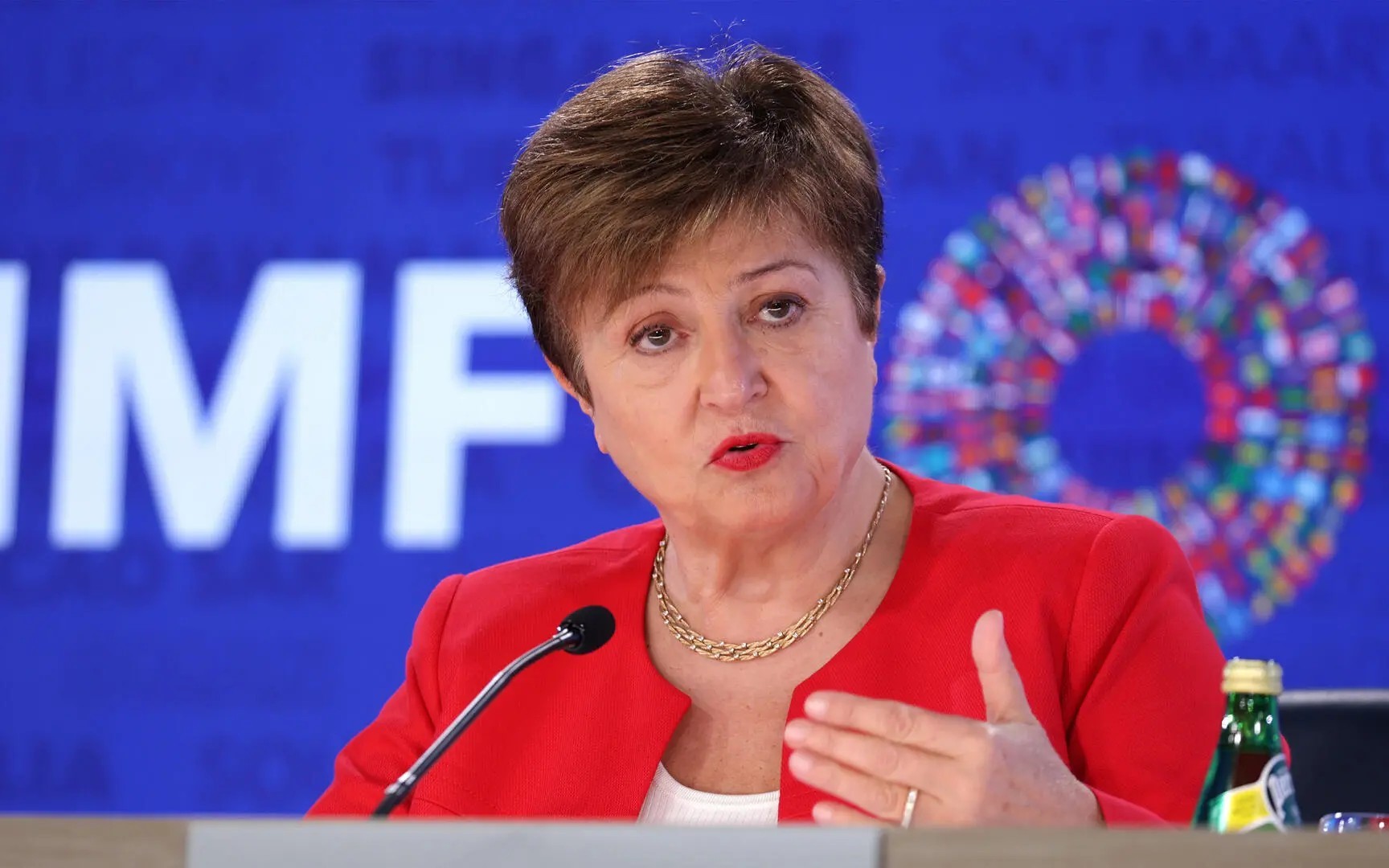 Tổng giám đốc IMF Kristalina Georgieva cảnh báo về rủi ro tiềm ẩn trong bối cảnh tương lai của AI còn nhiều bất định. (Ảnh: Getty Images)